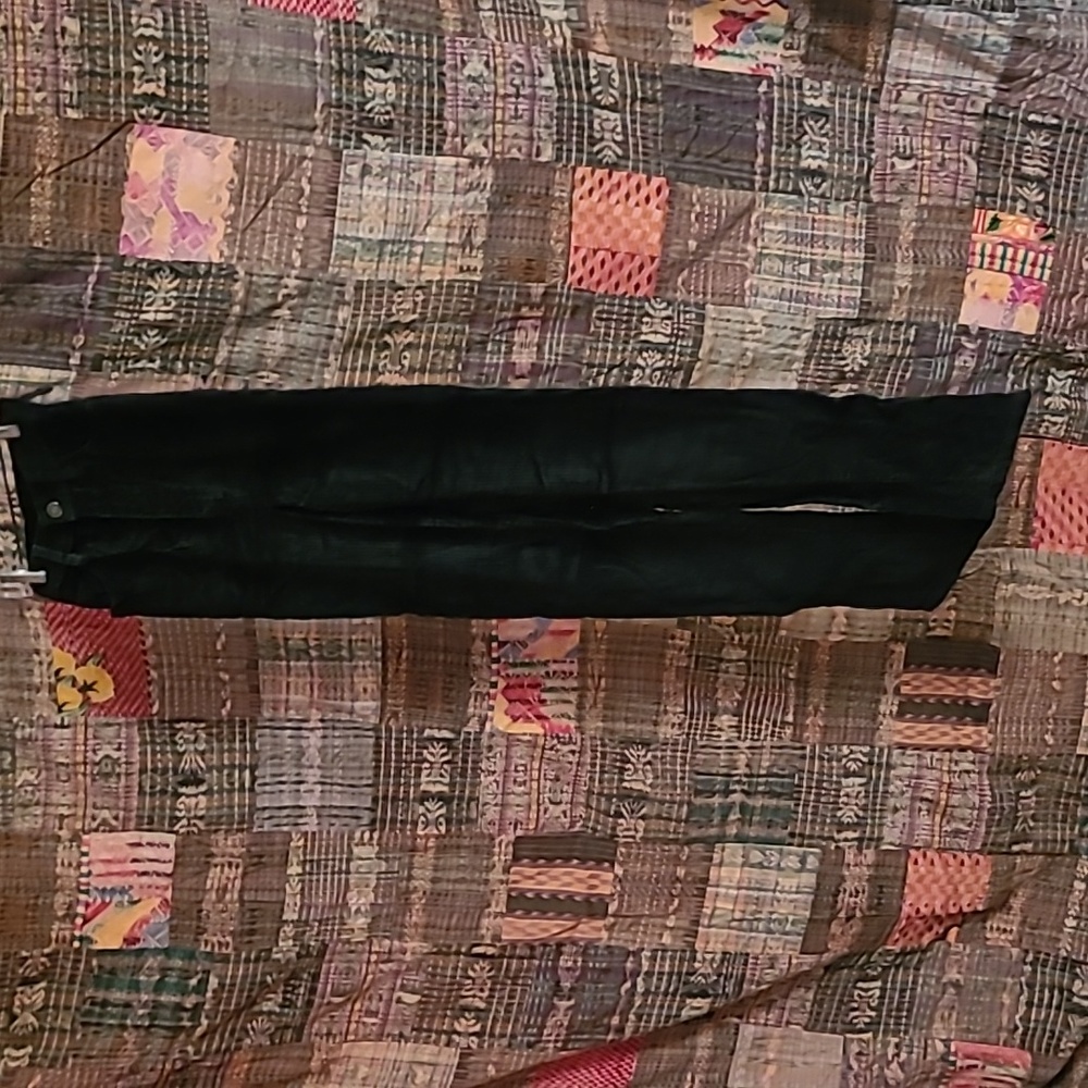 Vintage 1980 Calvin Klein Black, wide whale corduroy pants